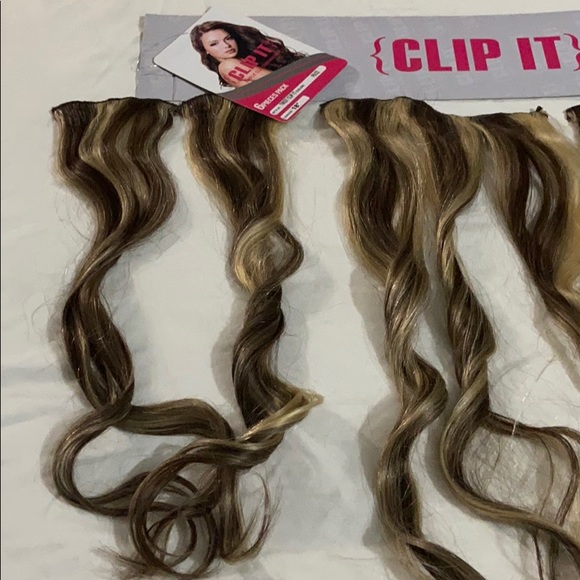 Hair Extensions Clip It Pack of 6 Pieces 18” Long - Picture 4 of 8